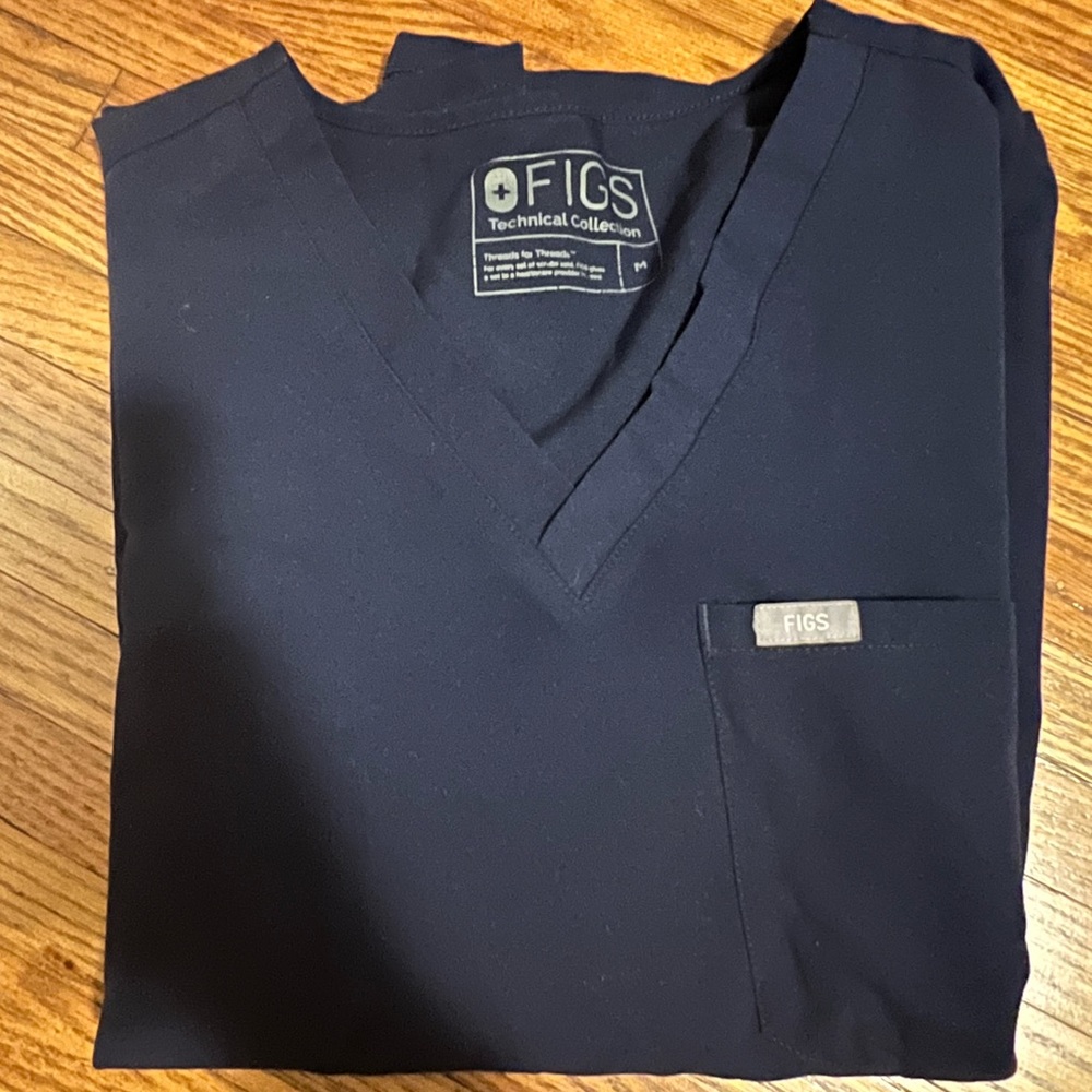 Figs Scrub Top Medium